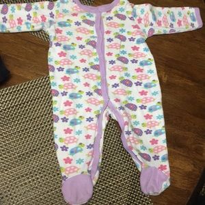 Girls Footie Pajamas